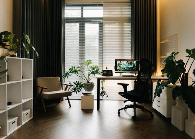 Tips for Creating a Relaxing and Productive Home Workspace